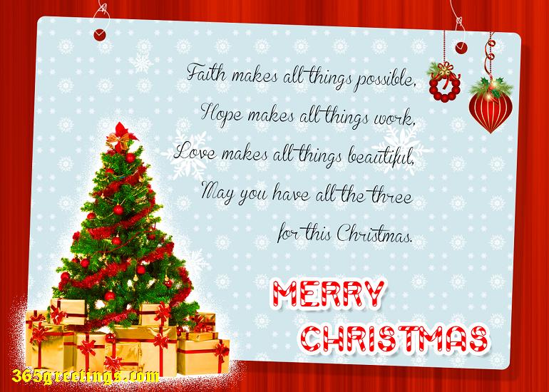 Beautiful Merry Christmas Wishes from Your Heart - Freshmorningquotes