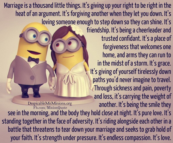 Cute Minions Love Quotes for Valentines Day - Freshmorningquotes