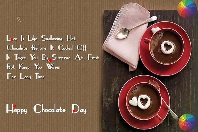 chocolate day quotes for friends