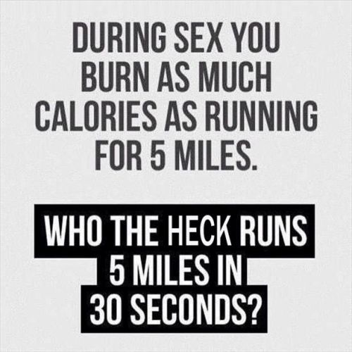 who the heck runs five miles in thirty seconcds