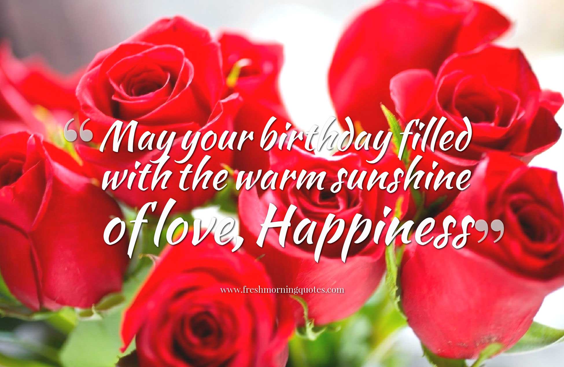 20+ Beautiful Happy Birthday Flowers Images 