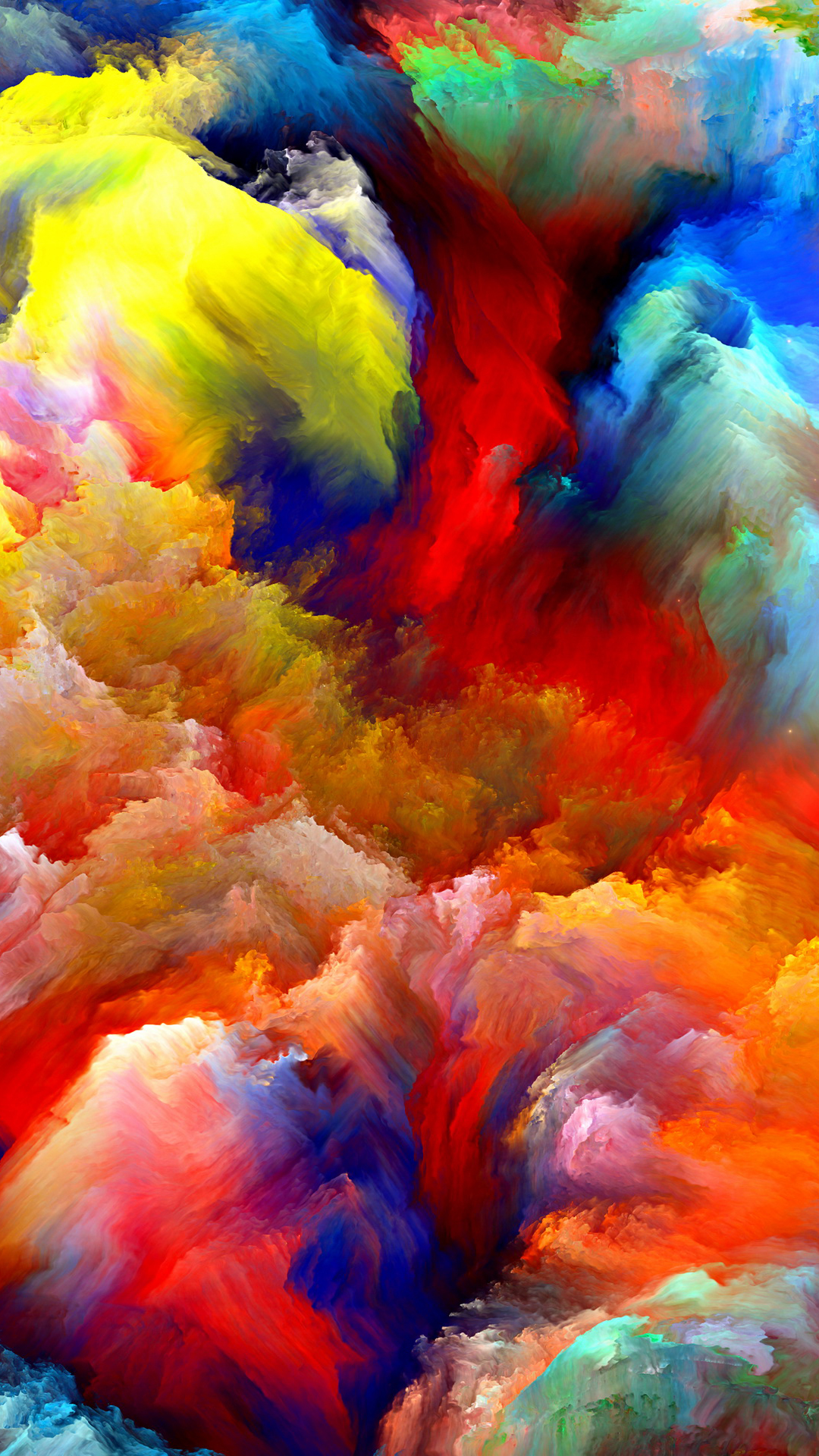 Oil-Painting-Colorful-Strokes-iPhone-6-Plus-HD-Wallpaper