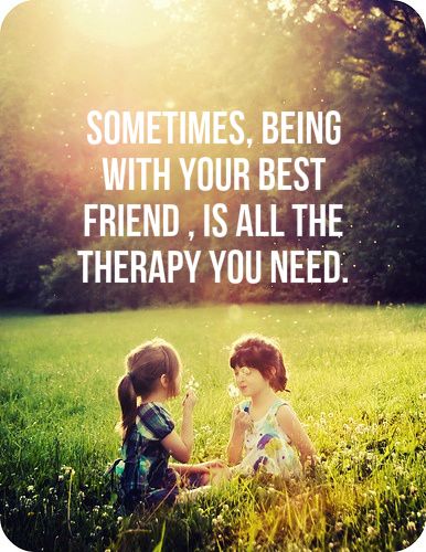 Being with your best friend is all you need