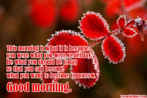Beautiful Inspirational Good Morning Messages