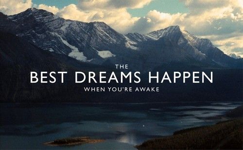 Best dreams happen when you are awake Good Morning Status Messages for Whatsapp