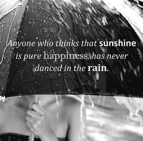 dancing in rain inspirational good morning messages