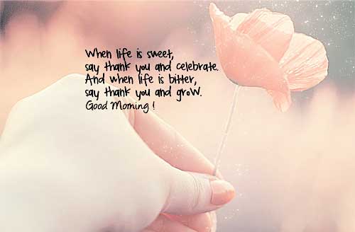 Good Morning Inspirational Quotes