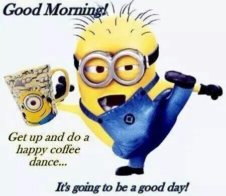 funny minion good morning