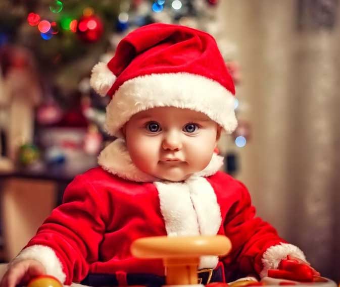 Cutest Christmas Baby Profile DP for Whatsapp (2)