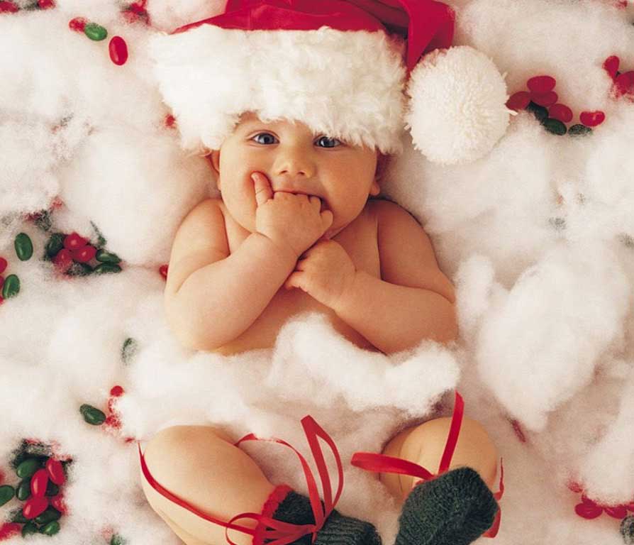 Cutest Christmas Baby Profile DP for Whatsapp - Freshmorningquotes