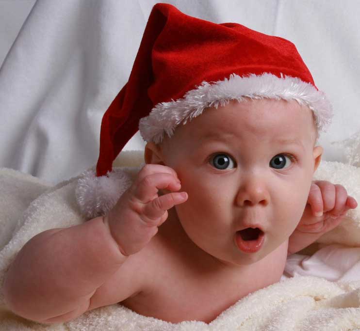Cutest Christmas Baby Profile DP for Whatsapp - Freshmorningquotes