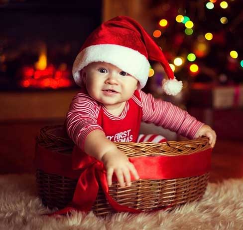 Cutest Christmas Baby Profile DP for Whatsapp (6)