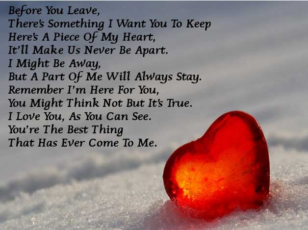 Short I Love You Poems for Her (3)