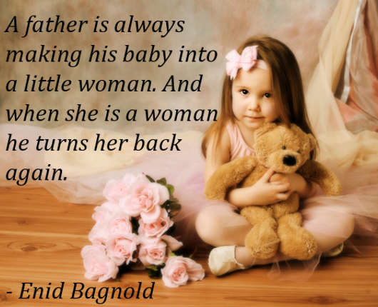 12 Cute Father Daughter Quotes Images - Freshmorningquotes