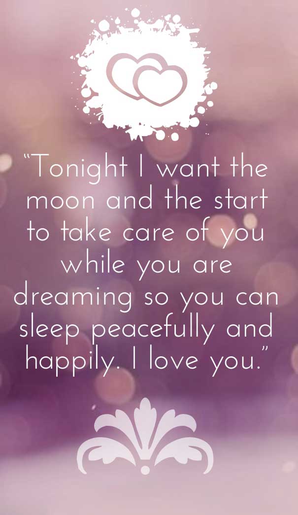 Sweet Dreams My Love Messages for Her and Him
