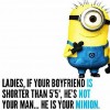 Cute Minions Love Quotes for Valentines Day - Freshmorningquotes