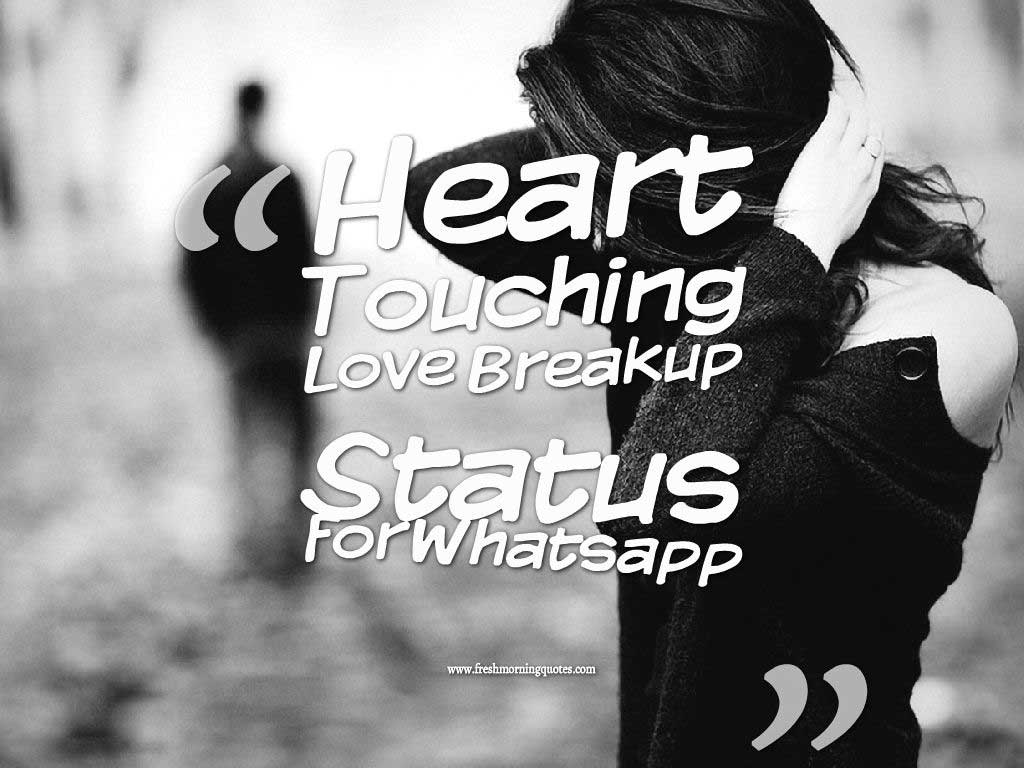 Heart Touching Love Breakup Status for Whatsapp