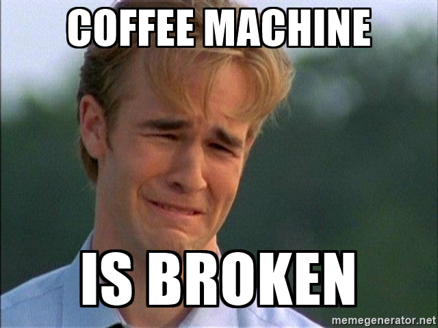 funny coffee machine memes